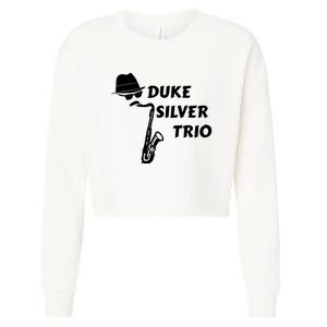 Duke Silver Trio Cropped Pullover Crew