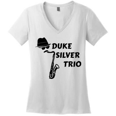 Duke Silver Trio Women's V-Neck T-Shirt
