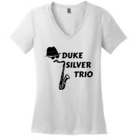 Duke Silver Trio Women's V-Neck T-Shirt