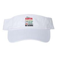 Dear Santa This Year I Would Like To Become A Big Grumpa Valucap Bio-Washed Visor