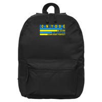 Down Syndrome T21 Be Extra The Lucky Few Down Right Perfect 16 in Basic Backpack