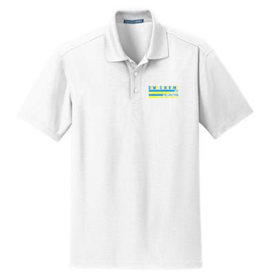 Down Syndrome T21 Be Extra The Lucky Few Down Right Perfect Dry Zone Grid Polo