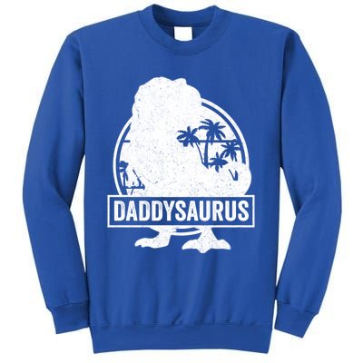 Daddy Saurus T Rex Dinosaur Daddysaurus Family Matching Cute Gift Sweatshirt