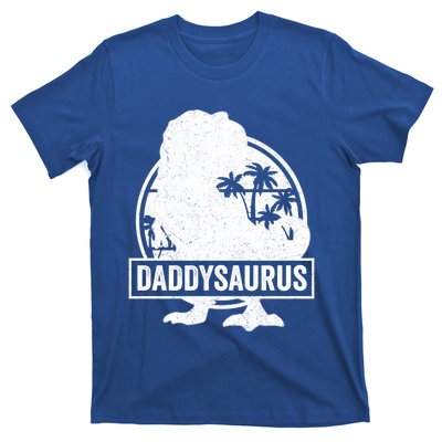 Daddy Saurus T Rex Dinosaur Daddysaurus Family Matching Cute Gift T-Shirt