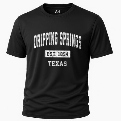 Dripping Springs Texas Tx Vintage Sports Established Performance Shirt