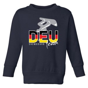 Deutchland Snowboarding Team Toddler Sweatshirt