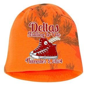 Deltas Strolling To Vote November 5 2024 Chucks And Pearls Kati - Camo Knit Beanie