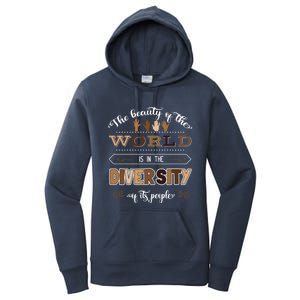 Diversity Skin Tone Melanin Empowert Equality Advocacies Gift Women's Pullover Hoodie