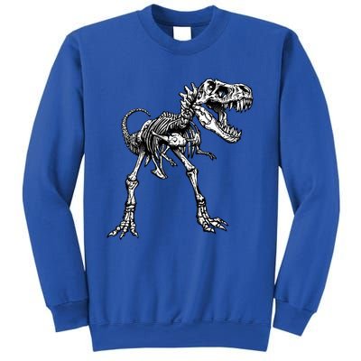 Dinosaur Skeleton T Rex Costume Halloween Son Gift Sweatshirt