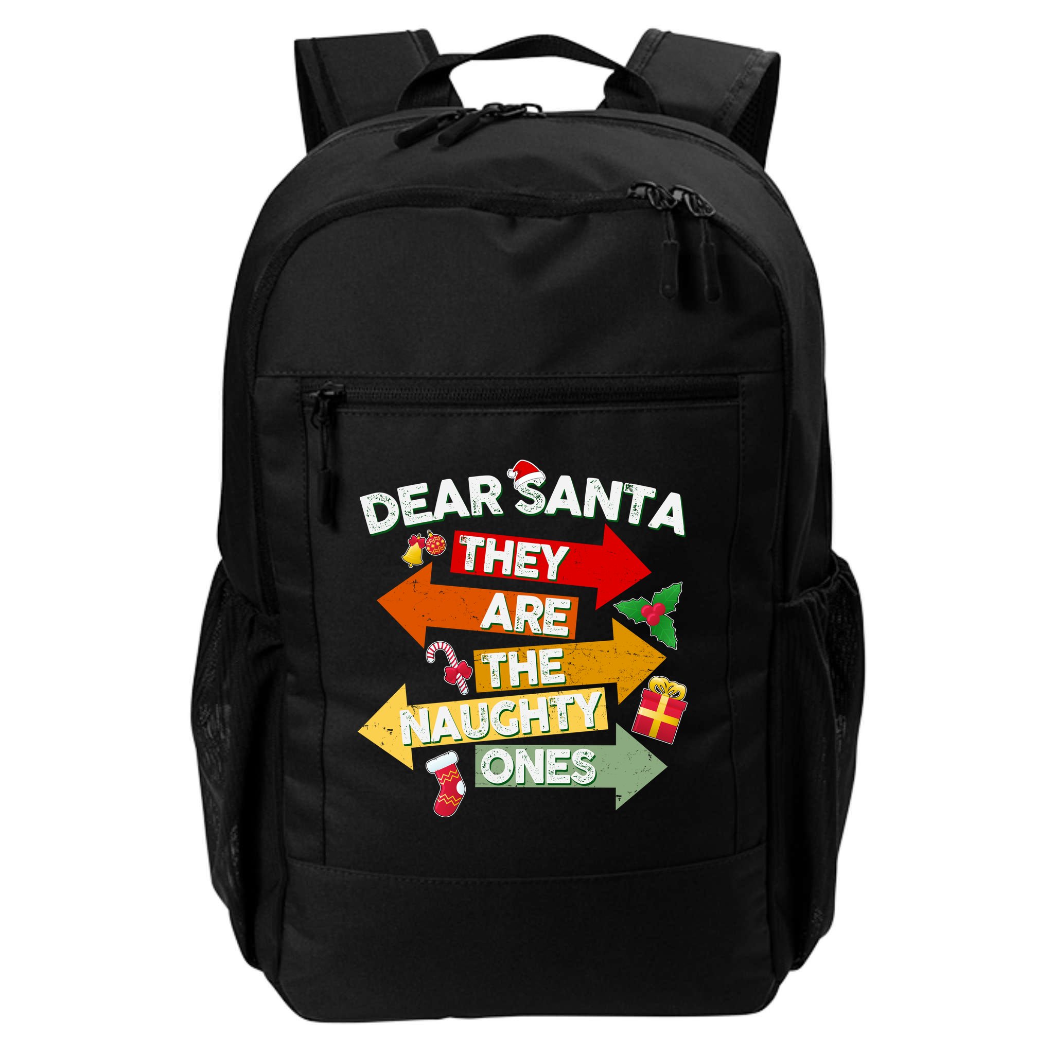 Dear Santa They Are The Naughty Ones Backpack