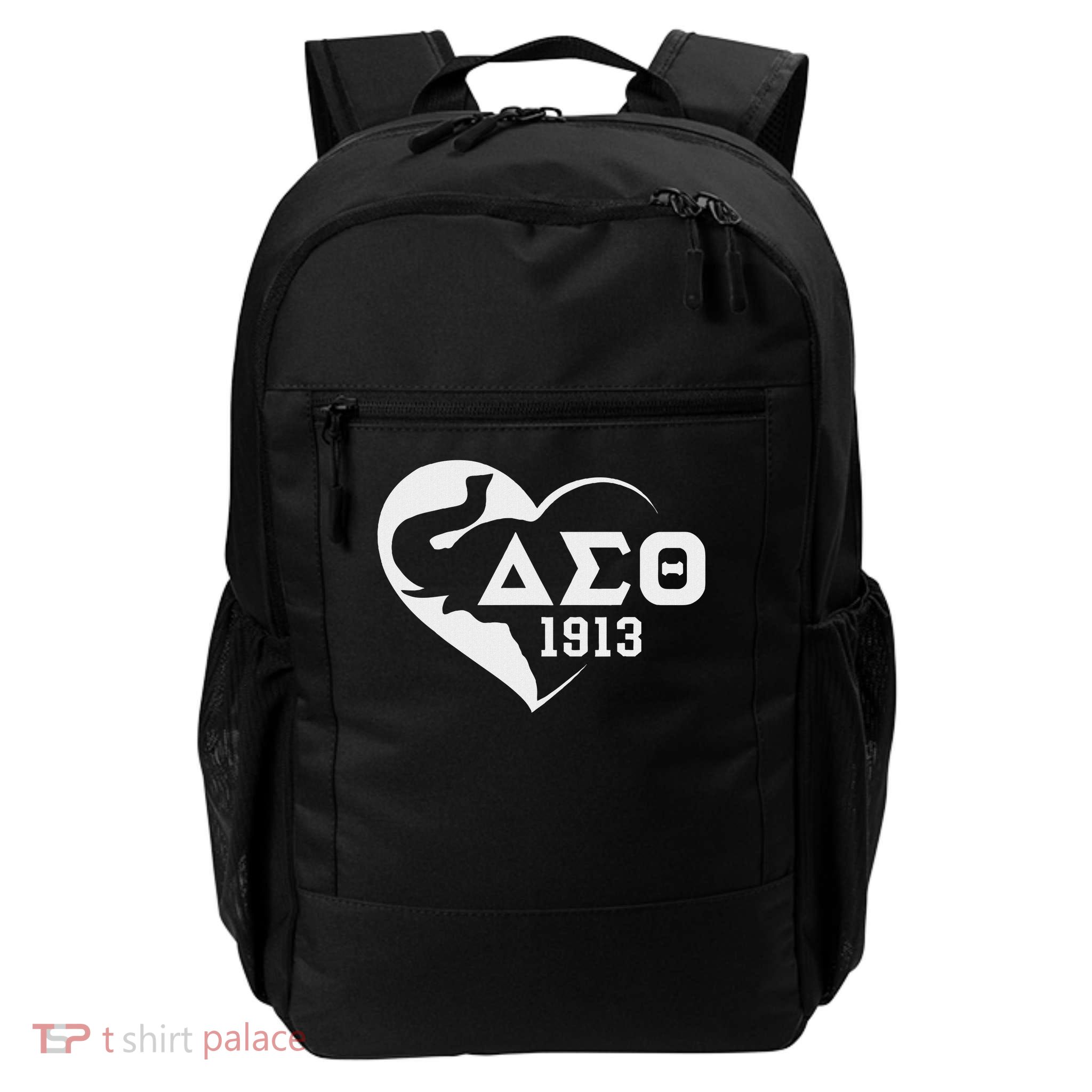 Delta Sigma Theta Sorority, Delta 1913 Love Shape Elephant Daily Commute Backpack
