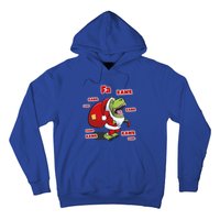 Dinosaur Santasaurus T Rex Christmas Fa La Rawr Rawr Dino Funny Gift Hoodie