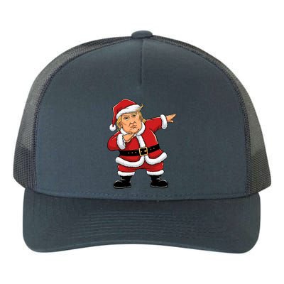 Dabbing Santa Trump Xmas Lights Christmas Yupoong Adult 5-Panel Trucker Hat