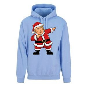 Dabbing Santa Trump Xmas Lights Christmas Unisex Surf Hoodie