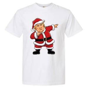 Dabbing Santa Trump Xmas Lights Christmas Garment-Dyed Heavyweight T-Shirt