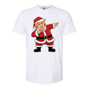 Dabbing Santa Trump Xmas Lights Christmas Softstyle CVC T-Shirt