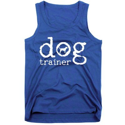 Dog School Trainer Labrador Golden Retriever Tank Top
