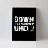 Down Syndrome Uncle Family Matching For Down Syndrome Awareness Gift Canvas