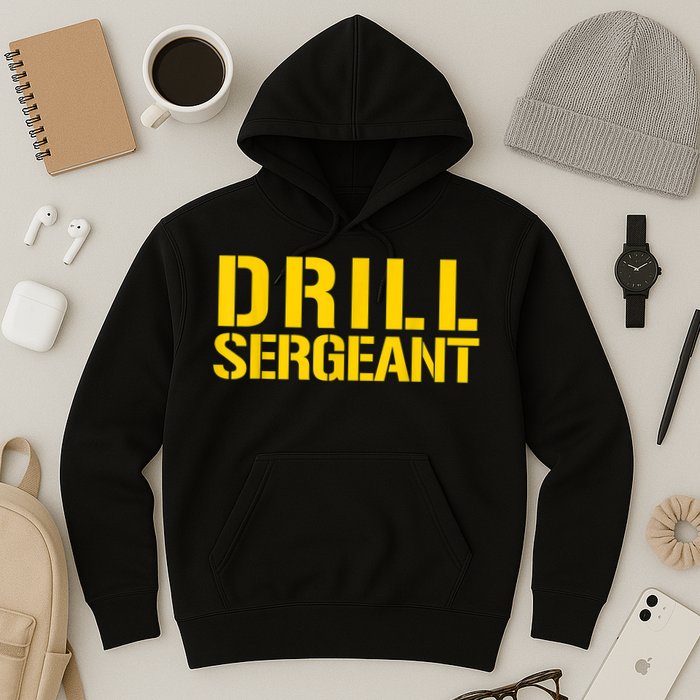 Drill Sergeant Uniform Military Boot Camp Instructor Hoodie