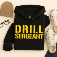 Drill Sergeant Uniform Military Boot Camp Instructor Hoodie