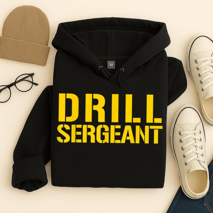 Drill Sergeant Uniform Military Boot Camp Instructor Hoodie