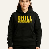 Drill Sergeant Uniform Military Boot Camp Instructor Hoodie