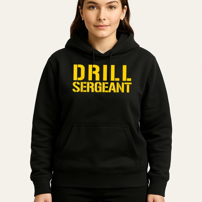 Drill Sergeant Uniform Military Boot Camp Instructor Hoodie