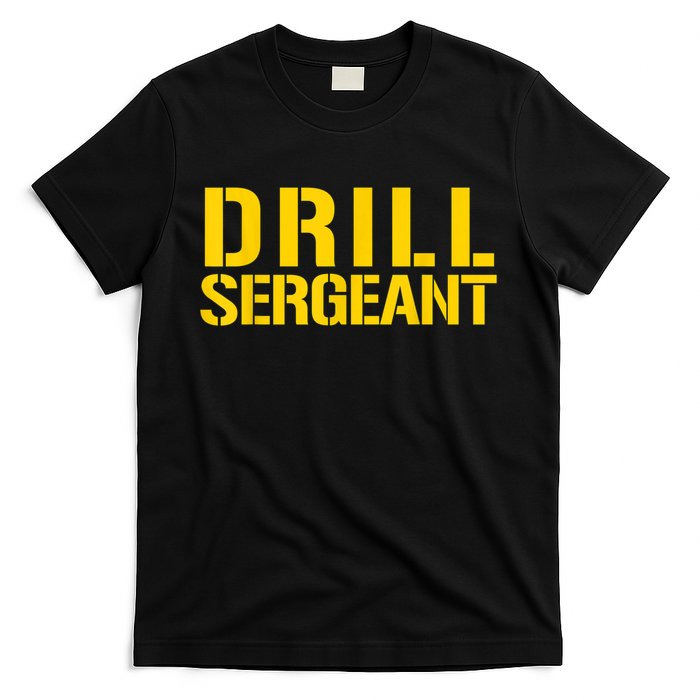Drill Sergeant Uniform Military Boot Camp Instructor T-Shirt