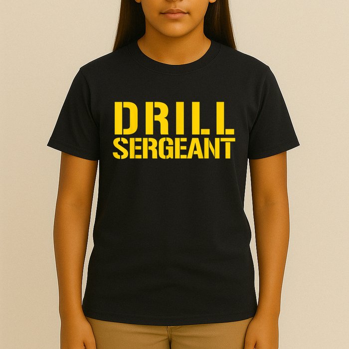 Drill Sergeant Uniform Military Boot Camp Instructor T-Shirt