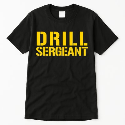 Drill Sergeant Uniform Military Boot Camp Instructor Tall T-Shirt