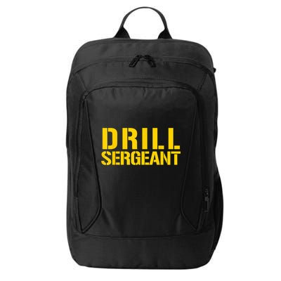 Drill Sergeant Uniform Military Boot Camp Instructor City Backpack