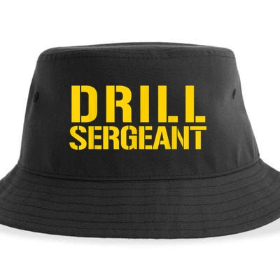 Drill Sergeant Uniform Military Boot Camp Instructor Sustainable Bucket Hat