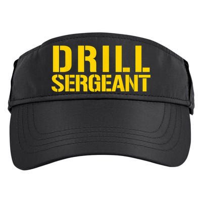 Drill Sergeant Uniform Military Boot Camp Instructor Adult Drive Performance Visor