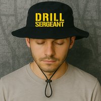 Drill Sergeant Uniform Military Boot Camp Instructor Bucket Hat