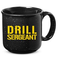 Drill Sergeant Uniform Military Boot Camp Instructor 15oz Campfire Ceramic Mug