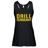 Drill Sergeant Uniform Military Boot Camp Instructor Ladies Essential Flowy Tank