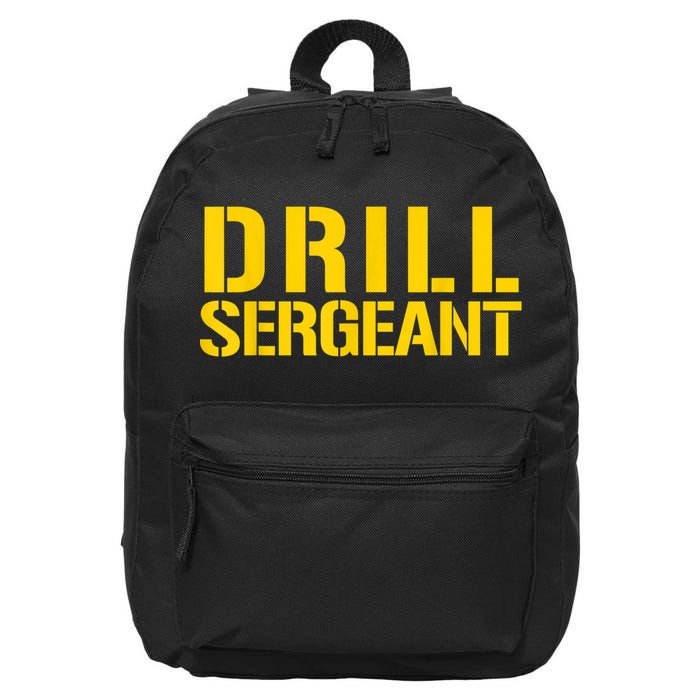 Drill Sergeant Uniform Military Boot Camp Instructor 16 in Basic Backpack