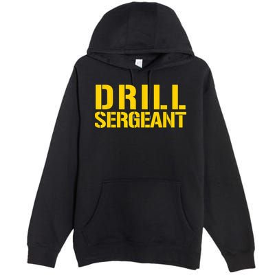 Drill Sergeant Uniform Military Boot Camp Instructor Premium Pullover Hoodie