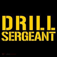 Drill Sergeant Uniform Military Boot Camp Instructor Tall Sweatshirt