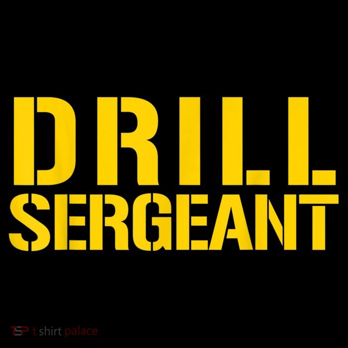 Drill Sergeant Uniform Military Boot Camp Instructor Tall Sweatshirt