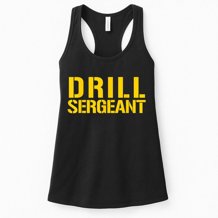 Drill Sergeant Uniform Military Boot Camp Instructor Womens Tank Top