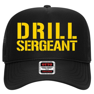 Drill Sergeant Uniform Military Boot Camp Instructor Trucker Hat