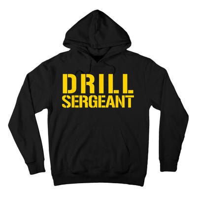 Drill Sergeant Uniform Military Boot Camp Instructor Tall Hoodie