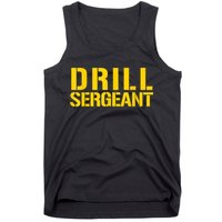 Drill Sergeant Uniform Military Boot Camp Instructor Tank Top