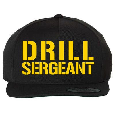 Drill Sergeant Uniform Military Boot Camp Instructor Wool Snapback Cap