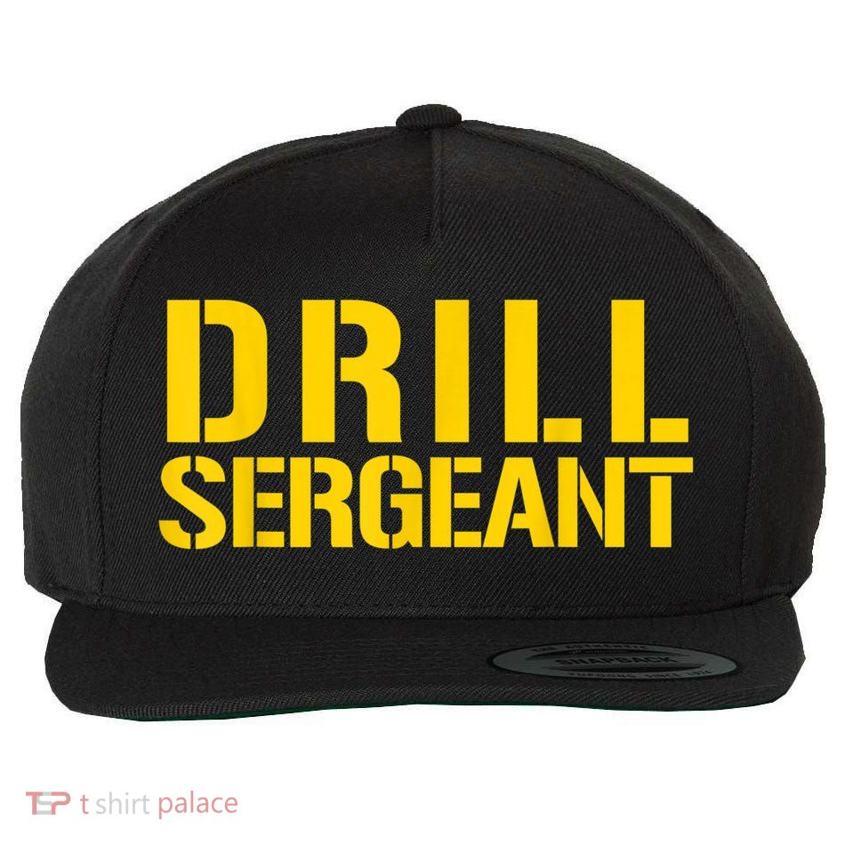 Drill Sergeant Uniform Military Boot Camp Instructor Wool Snapback Cap