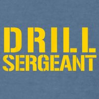 Drill Sergeant Uniform Military Boot Camp Instructor Garment-Dyed Sweatshirt