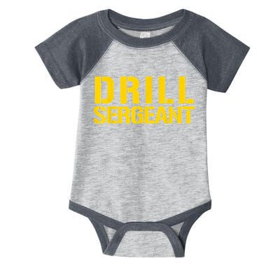Drill Sergeant Uniform Military Boot Camp Instructor Infant Baby Jersey Bodysuit
