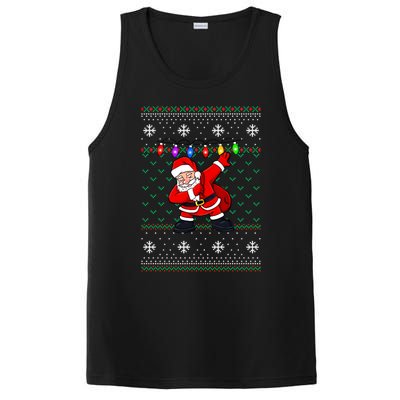 Dabbing Santa Ugly Christmas (1) PosiCharge Competitor Tank