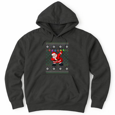 Dabbing Santa Ugly Christmas (1) Hoodie